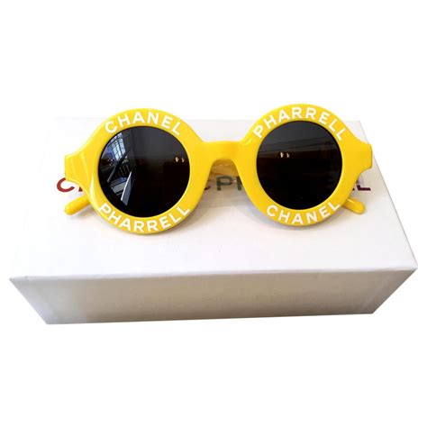 chanel pharrell sunglasses yellow